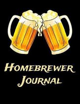 Homebrewer Journal: Beer Brewer Log Notebook