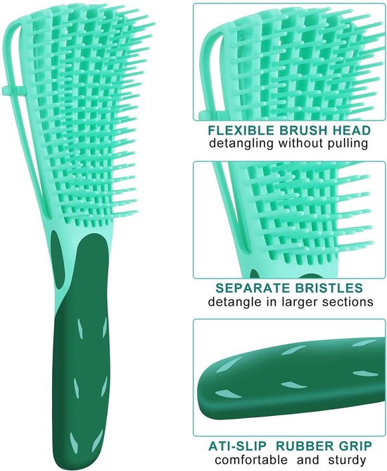 Antiklit Haarborstel detangler brush