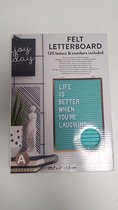 Letterbord vilt groen