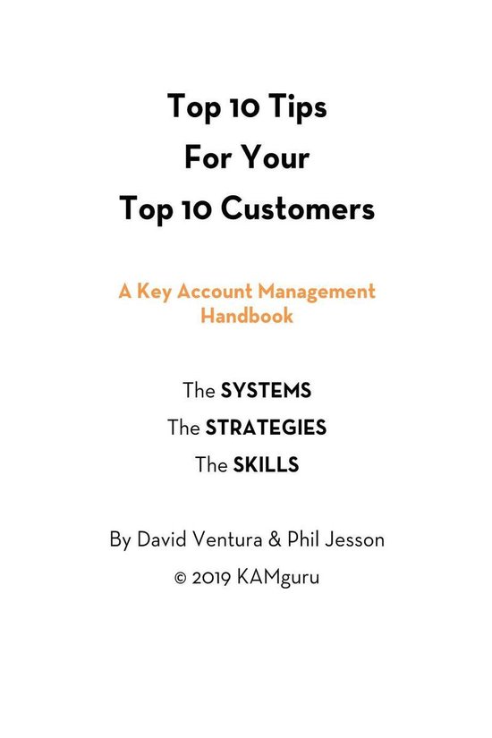 Top 10 Tips For Your Top 10 Customers - cover