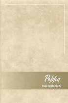 Poppa Notebook: The journal / notebook gift for Poppa. 6'' x 9'' 150 lined pages - A Poppie Book