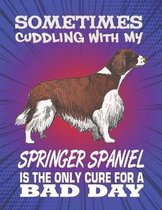 Sometimes Cuddling With My Springer Spaniel Is The Only Cure For A Bad Day