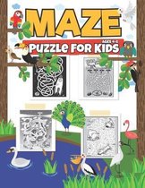 Maze Puzzle For Kids Ages 4-8