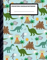 Prehistoric Dinosaur Notebook