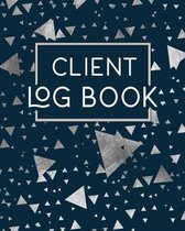 Client Logbook: Client Tracking Data Organizer Log Book with A - Z Alphabetical Tabs - Personal Client Profile Tracker Record Book Cus