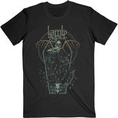 Lamb Of God Heren Tshirt -M- Coffin Kopia Zwart