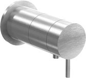 Waterevolution Qisani Flow thermostatische inbouwkraan Rond RVS