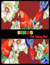 BIRDS Kids Coloring Book