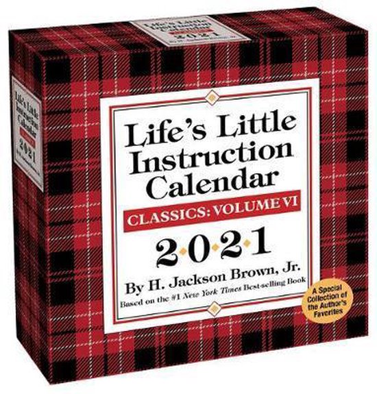 Life's Little Instruction 2021 DaytoDay Calendar