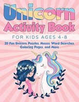 Unicorn Activity Book for Kids Ages 4-8