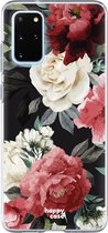 HappyCase Samsung S20 Plus Hoesje Flexibel TPU Rozen Print