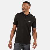 Regatta - Men's Sinton Lightweight Polo Shirt - Outdoorshirt - Mannen - Maat 5XL - Zwart