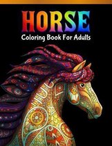 Horse Coloring Book For Adults