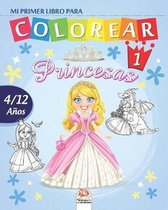 Mi primer libro para colorear - princesas 1