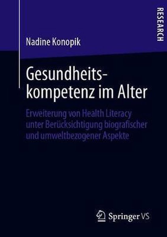 Gesundheitskompetenz im Alter - cover