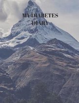 My Diabetes Diary: 90 PAGES OF 8.5 x 11 INCH DAILY RECORD OF YOUR DIABETES CONDITION