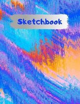 Sketchbook: Sketchbook, Sketch Pad, Drawing Pad For Doodling Ideas. 8,5 x 11''