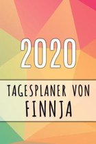 2020 Tagesplaner von Finnja: Personalisierter Kalender f�r 2020 mit deinem Vornamen