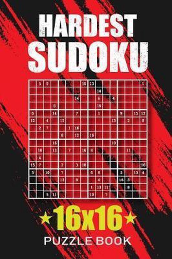 Hardest Sudoku 16x16 Puzzle Book 100 Very Hard Sudoku Puzzles Smw Publishing 7918