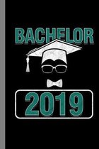 Bachelor 2019: Graduate Gift For Graduand (6''x9'') Dot Grid Notebook To Write In