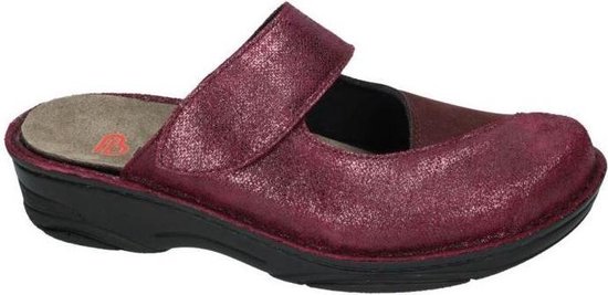 Berkemann -Dames Zwart Slippers Muiltjes