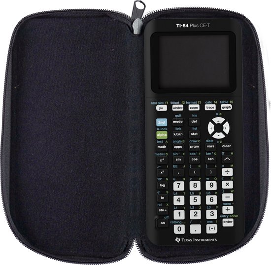 klep Schijnen bijvoorbeeld Texas Instruments grafische rekenmachine TI-84 PLUS CE-T - Met beschermetui  | bol.com