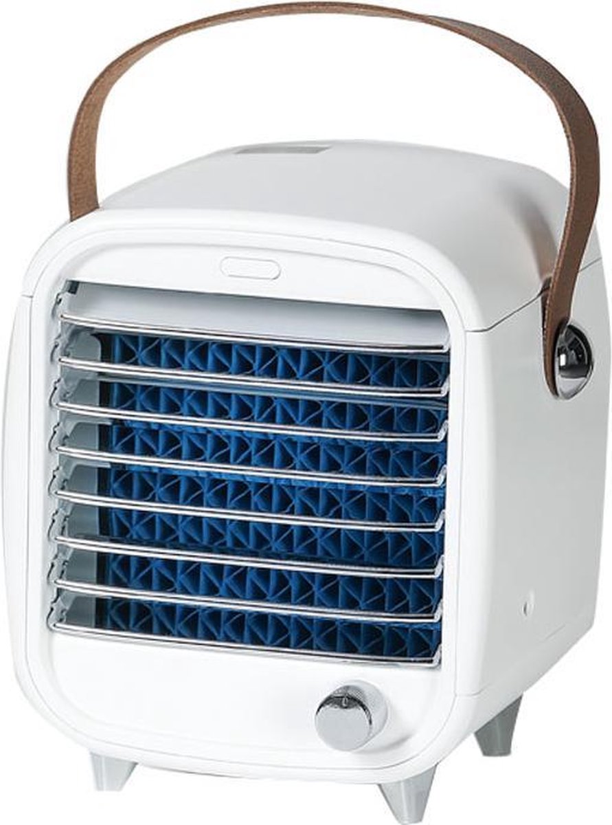 Aircooler Ventilator Staand - Tafelventilator - Bureau Luchtkoeler - Met Gratis ijsdoos