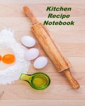 Kitchen Recipe Notebook