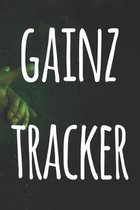 Gainz Tracker: The perfect way to record your gains in the gym - record over 100 weeks of workouts - ideal gift for anyone who loves