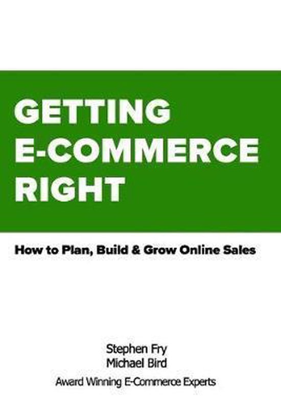 Getting E-Commerce Right - cover