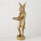 Hert - Goud - Polyserin - 47cm - Decoratie - Beeld