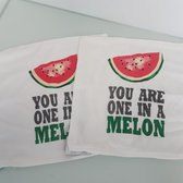 You Are One In A Melon Set van 2 kussenslopen