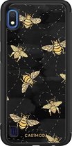 Samsung A10 hoesje - Bee yourself | Samsung Galaxy A10 case | Hardcase backcover zwart