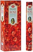 2 kokers - Wierook Precious Rose - Precious Rose Wierook - Red Rose - Rode rozen - (HEM) - Roos - Rozen - Precious Rose Wierookstokjes - Wierookstokjes Precious Rose - Wierookstick