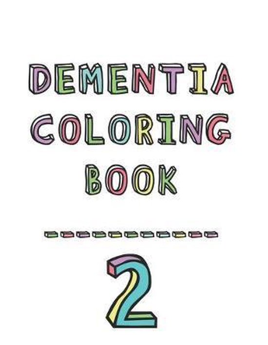 Dementia coloring book 2 - cover