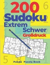 200 Sudoku Extrem Schwer Großdruck