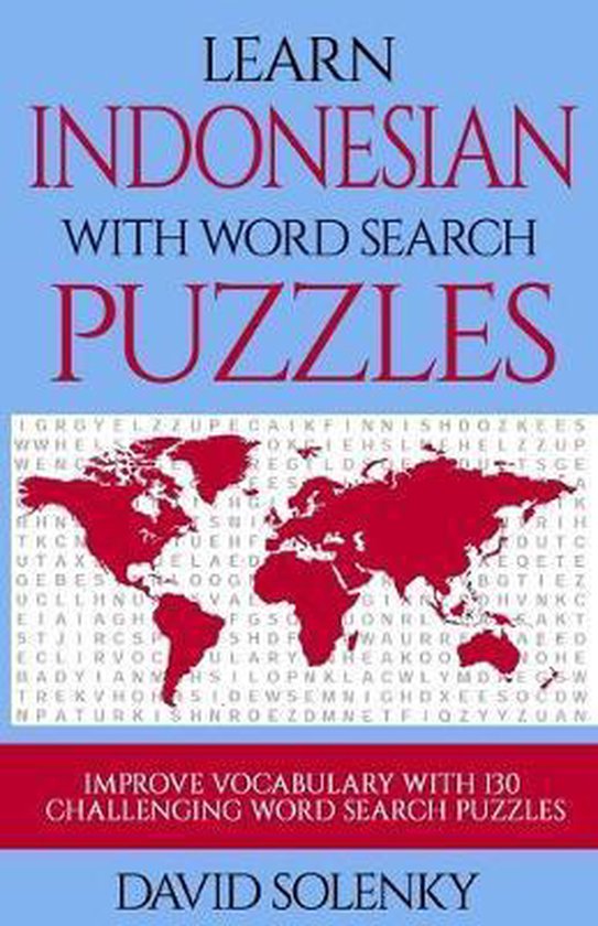 Learn Indonesian with Word Search Puzzles - cover