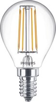 Philips LED lamp E14 Monochroom Lichtbron - Warm wit - 4,3W = 40W - Ø 4,5 cm - 1 stuk