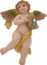 Engel beeldje voor binnen en buiten – hangend engelbeeldje decoratie 16 cm hoog | GerichteKeuze