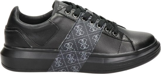 Guess Salerno II heren sneaker - Zwart - Maat 40 | bol.com