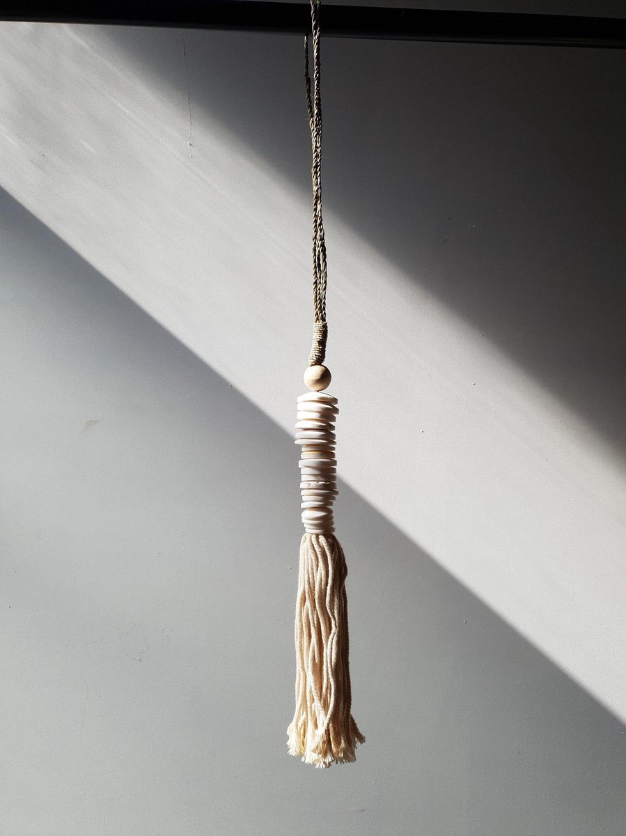 schelpenketting - schelpenhanger - decoratief - boho stijl