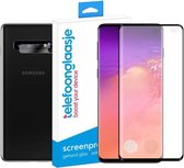 Samsung Galaxy S10 Scherm + Camera screenprotector - Gehard glas - Edge to Edge