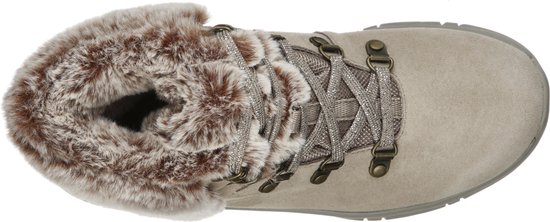 Skechers Trego-Falls Finest Dames Sneakers - Taupe - Maat 36