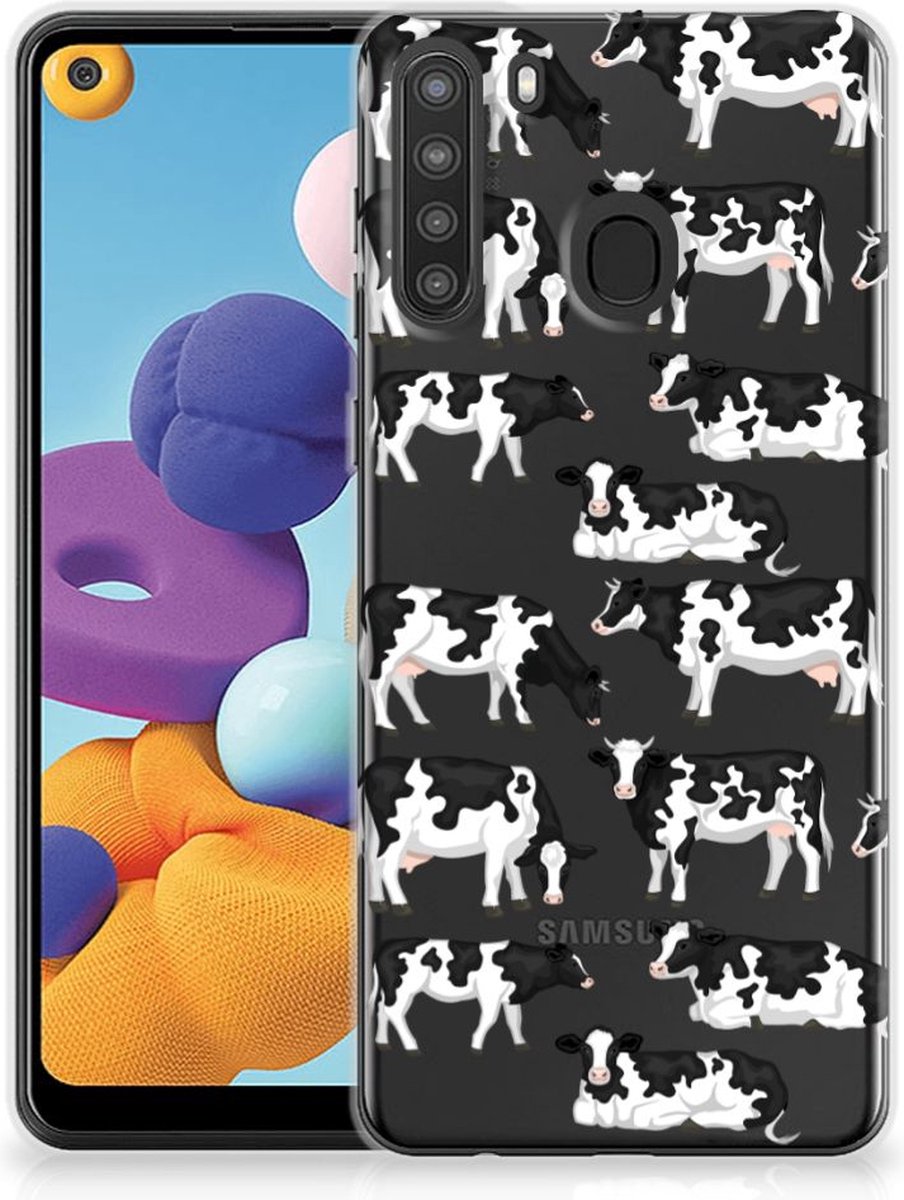 Samsung Galaxy A21 TPU Hoesje Koetjes