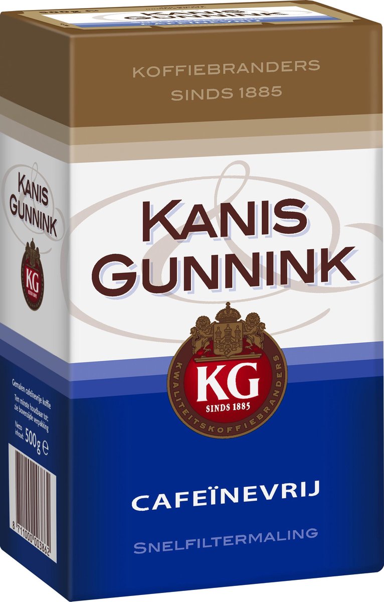 Kanis Decaf Filterkoffie - 6 x 500g thumbnail 2