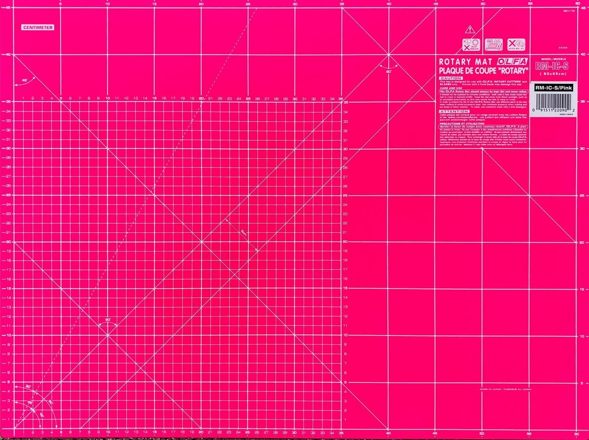 OLFA Snijmat 60X45 RM-IC-S/Pink (Nieuw)