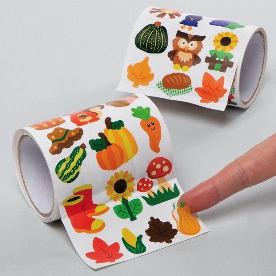 Baker Ross FE724 Hexen Sticker - 670 Stück, Großpackung Aufkleber für