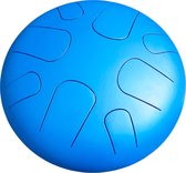 LIDAH® Steel Tongue Drum - G Majeur Constellation Series - Handpan - 28 cm - voor Kinderen en Volwassenen - Lotus Yoga Klankschaal