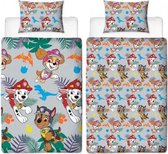 Paw Patrol dekbedovertrek Explorer - eenpersoons + 1 kussensloop - PAW dekbed