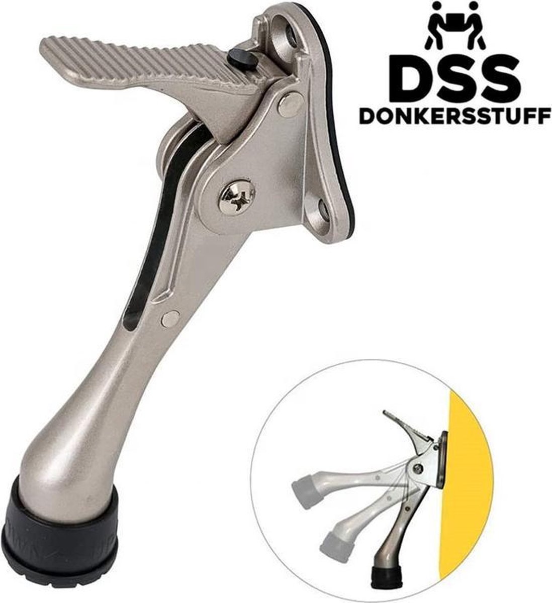 Stevige Deurstopper - Deurvastzetter - voor zware deuren - Verstelbaar